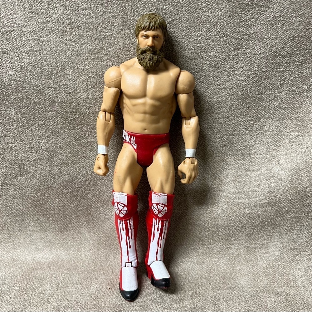 2012 Daniel Bryan Danielson Beard Basic Action Figure - WWE WWF WCW TNA - Mattel